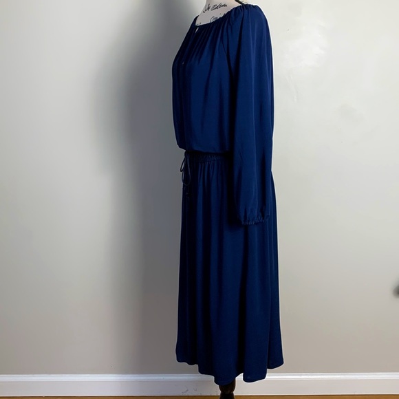 Tory Burch Shift Dress in Blue - Picture 2 of 8